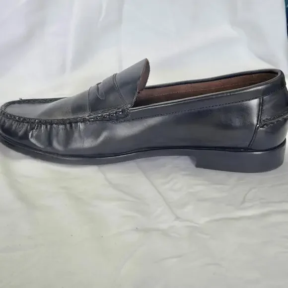 Florsheim Black Leather Penny Loafers Classic  Men's Size 10.5D - Picture 5 of 11